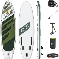 Bestway Hydro-Force SUP Kahawai stabils un viegls piepūšamais airēšanas dēlis, 310 x 86 x 15 cm