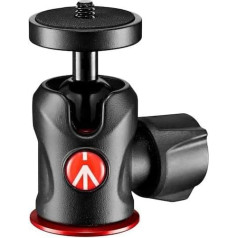 Manfrotto 496 Compact Ball Head 420 g Maximum 6 kg Wear Strength, 10 cm Working Height