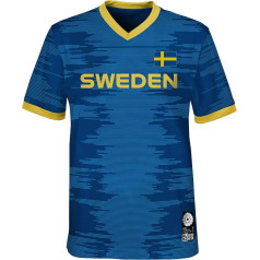 FIFA Unisex Official 2023 Women's Football World Cup Youth Team Shirt Sweden T-Shirt (Pack of 1)