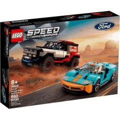 Lego Speed Champions Ford GT Heritage Edition un Bronco R 76905 8 līdz 12 gadi