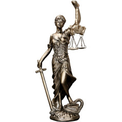 TYBBLY 12 collu Lady of Justice Statue Lady Justice Law Statue Blind Goddess of Justice Sculpture Scale of Justice Statue Greek Roman Angel Justice Blind Statues for Decor Office