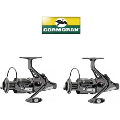 2x Cormoran Cortec-BR 4PiF 2000 brīvas spoles spole karpu zvejas spole