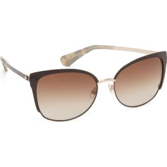 Kate Spade Unisex Genice/S Sonnenbrille, brūns zelta, 57