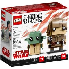 LEGO BrickHeadz Luke Skywalker & Yoda (41627) - Star-Wars-Spielzeug