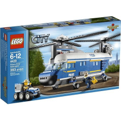 LEGO City Construction Heavy Transport Helicopter - spēles (daudzkrāsains, 6 gadi (S), 393 PC (S), 12 gadi (S))