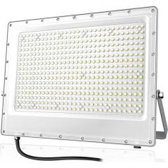 Tayire LED āra prožektors 400 W, 40000 LM īpaši spilgts LED prožektors, 6000 K Cool White starmeši IP65 ūdensizturīgs prožektors āra prožektors dārzam, terases, garāžas, darbnīcas, sporta laukums