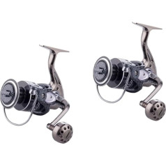 YARNOW 2St Angelrolle Fishing Reel freilaufrolle Angeln Nahtlose Schnurrolle Baitcast-Trolling-Rolle Rolle zum Süßwasserangeln Kabelwickler Ersatz-Tauchnetzbeutel hohe Rolle Metallspule