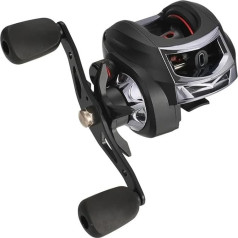 BADALO Ultralight Metal Spool Baitcasting Fishing Reel 13+1BB Fresh Saltwater Slow Jigging Carp Fishing Bait Casting Ship Reels (izmērs : 13, krāsa : Brown_Left Hand)