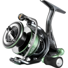 Spinnrolle, Angelrollen, 5,2:1 langlebige Gear MAX Drag 28lb Spinn-Angelrolle mit sanfterer Wicklung für Schnellhakensets