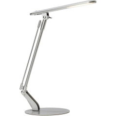 BRILLIANT Lampe Brendan LED galda lampa Titanium 1x 6 W LED integrēta (SMD) (680 lm, 4100 K) Spiediena slēdzis uz galvas