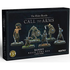 Modiphius Entertainment | The Elder Scrolls: Call to Arms | Bandītu pamatkomplekts | Miniatūru spēle | Neapgleznots