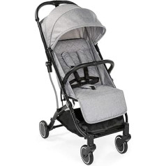 CHICCO BUGGY TROLLEYme Bērnu ratiņi, kas velk kā ratiņi, apstiprināti no dzimšanas līdz 15 kg ķermeņa svara. Gaiši pelēks