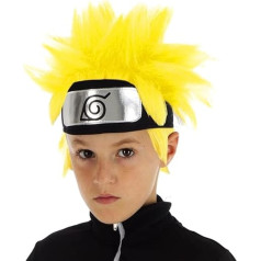 Naruto Shippuden parūka bērniem dzeltena - dzeltena