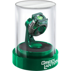 The Noble Collection Green Lantern rekvizītu gredzens un displejs