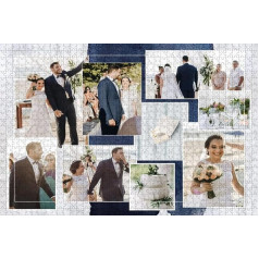 Photo Puzzle personalizēta 1000 500 500 300 120 gabaliņi pieaugušajiem Zēni Meitenes Koka Puzzle Dizains Puzzle ar savu fotogrāfiju Ideāli piemērots kā personiska foto dāvana