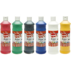 Scola Artmix 6 x 600 ml krāsas, dažādas krāsas