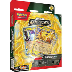 Pokémon Trading Card Game: Deluxe Zapdos-ex Battle Deck (gatavs spēļu komplekts ar 60 kartēm un aksesuāriem)