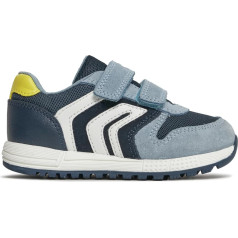 Geox Baby Boys' B Albums Boy A Trainers, LT Sky/Navy, 22 EU, Lt Sky Navy