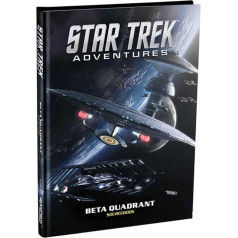 Modiphius Entertainment | Star Trek RPG Beta kvadranta avota grāmata | Lomu spēle | Latviešu