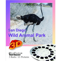 ViewMaster San Diego savvaļas dzīvnieku parks 3 ruļļu komplekts