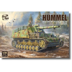 Border Model BT-035 Hummel late Production - Sd.Kfz.165 Scale 1:35 Modelēšanas komplekts no plastmasas