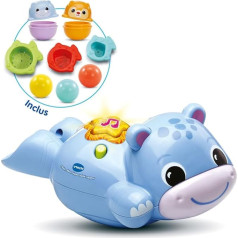 VTech Baby Hippo Theo, My Hippo, bērnu peldētājs, daudzkrāsains, standarta