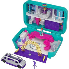 Polly Pocket FRY41 Slēptās vietas deju ballīte, vienvietīgs rotaļu komplekts