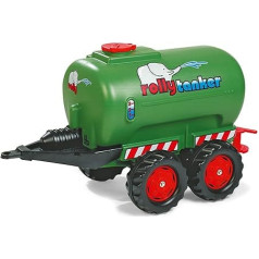 Rolly Toys rollyTanker mucas piekabe (bērniem vecumā no 3 līdz 10 gadiem, piekabe ar divām asīm, maksimālais uzpildes tilpums 30 litri, iztukšošanas krāns) 122653