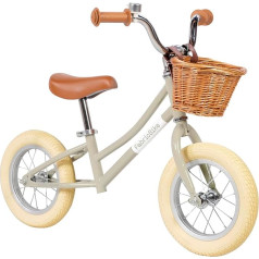 FabricBike Mini bērnu līdzsvara velosipēds, līdzsvara velosipēds no 18 mēnešiem līdz 4 gadiem, regulējams sēdeklis un stūres, 12 collu riteņi