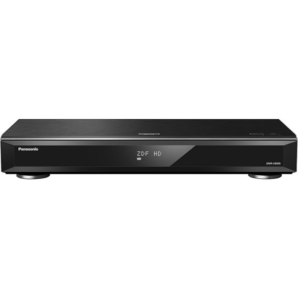 Panasonic DMR-UBC90EGK UHD Blu-ray ierakstīšanas ierīce (2TB cietais disks, Ultra HD Blu-ray diski, melna)