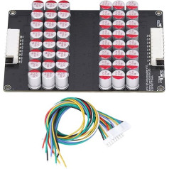 TICFOX Universal Battery Active Equalizer Balancer Lithium Battery Balance Board 12-16S Active Equalizer Module Lightweight Energy Transfer Board for LTO LPO LFP 1.8V-4