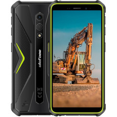 Ulefone Android 13 4G āra viedtālrunis, Armor X12 - 6GB + 32GB, 5,45 collu IP68 IP69K izturīgs mobilais tālrunis bez līguma, Dual SIM + SD 3 karšu slots, 13 MP zemūdens kamera, cimdu režīms, GPS NFC