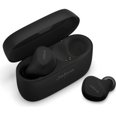 Jabra Elite 5 In-Ear-Bluetooth-Kopfhörer mit Hybrid-Aktive-Geräuschunterdrückung (ANC), 6 integrierten Mikrofonen, 6-mm-Lautsprecher - Schwarz - Amazon atlaides