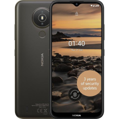 Nokia Android viedtālrunis 6,51 collu bez SIM kartes ar 2 GB RAM un 32 GB atmiņas (Dual SIM) - Antracīts