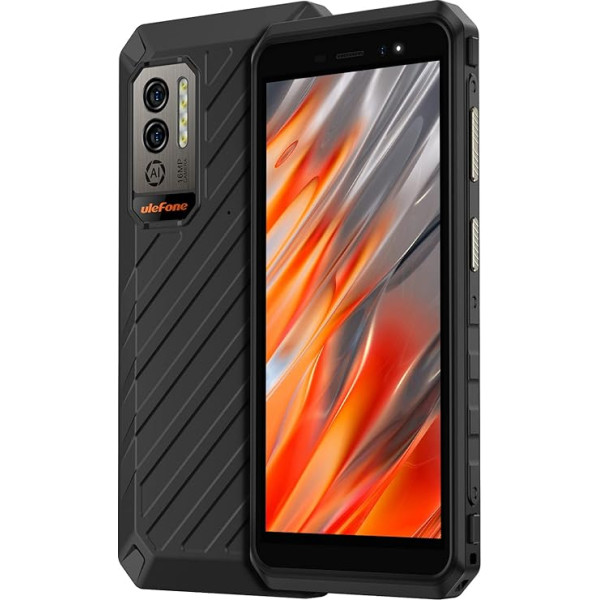 Ulefone Armor X11 Android 13 āra viedtālrunis bez līguma, 8150 mAh akumulators, 3 karšu slots, 16 MP zemūdens kamera, Helio A22 8GB + 32GB, 5,45 collu IP68 ūdensizturīgs mobilais tālrunis, sejas atbloķēšana, NFC