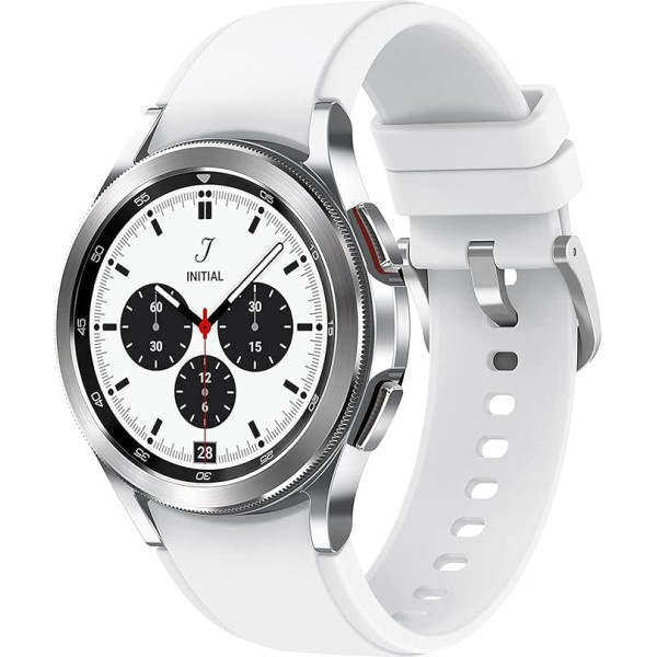 Samsung Galaxy Watch4 Classic BT, SM-R880NZS, viedpulkstenis, 42 mm, sudraba krāsā