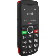 TTfone mobilais tālrunis ar lielām pogām un avārijas pogu TT880 (ar USB kabeli)