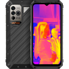 Ulefone Power Armor 18T 5G termokamera (Lepton 3.5) Āra viedtālrunis bez līguma, 108MP kamera, Dimensity 900 12GB + 256GB, 6,58 collu 120Hz FHD+, IP68 IP69K Android 12 mobilais tālrunis,