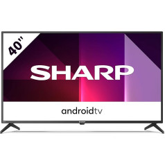 SHARP 40FI6EA Android TV 102 cm (40 collu) HD Ready LED televizors (Google Assistant)