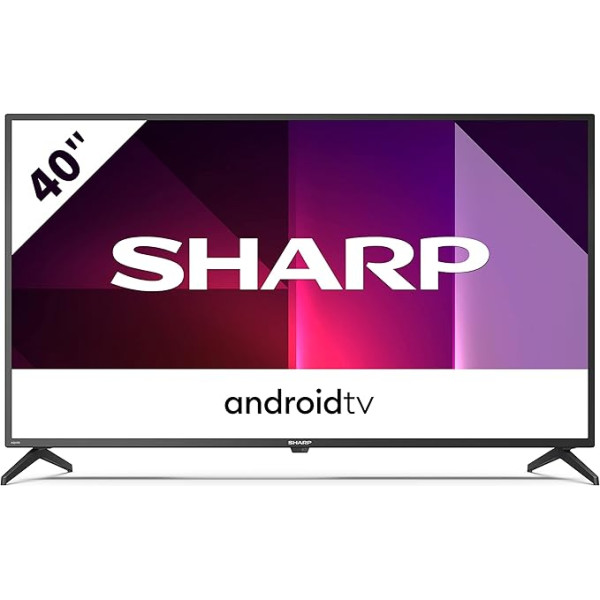 SHARP 40FI6EA Android TV 102 cm (40 collu) HD Ready LED televizors (Google Assistant)