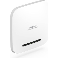 NETGEAR WAX214 WLAN piekļuves punkts PoE WiFi 6 (Dual Band 1800 MBit/s | 2,4GHz/5GHz | 1x GB PoE LAN ports | AX1800 ar WPA3 drošību | Līdz 4 atsevišķiem WLAN tīkliem | Ar PoE barošana - barošanas avots