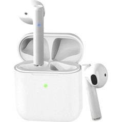 Bluetooth austiņas, Air Buds Pods In-Ear Bluetooth 5.3 bezvadu austiņas, Air Pro trokšņu slāpēšanas austiņas, IPX7 ūdensnecaurlaidīgas viedās bezvadu austiņas, iPhone tālruņiem