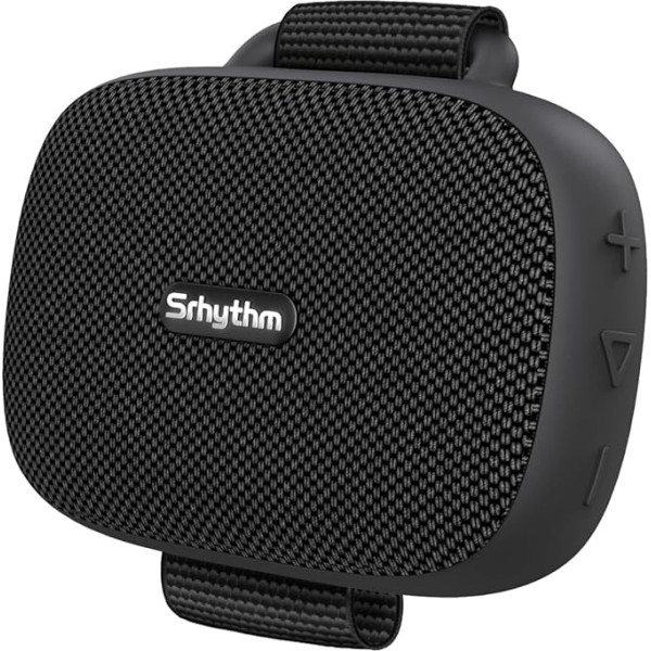 Srhythm K1 bezvadu Bluetooth skaļrunis, Bluetooth 5.3, IPX7 ūdensizturīgs, 20 stundu akumulatora darbības laiks, pārnēsājams skaļrunis velosipēdam, pārgājieniem, skriešanai un kempingam