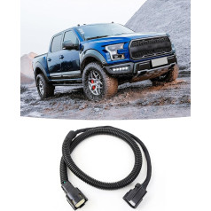 EULIMBQS aizmugures skata kameras un aizmugures durvju aizmugures skata kameras instalācijas vadu komplekts Ford F150 2011-2014