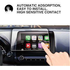 YEE PIN Fiesta MK8 Sync3 Navigation Aizsargplēve GPS ekrāna aizsargplēve Navigācijas plēve Rūdīta stikla aizsardzība Auto aksesuāri 8 collas