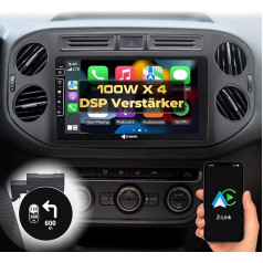 DYNAVIN Automobiļu radio navigācijas sistēma 1 collas oriģināliekārtas radio ar Bluetooth, DAB+ gatavs, saderīgs ar Carplay un Android Car