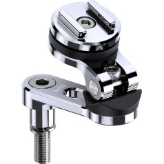 SP CONNECT Unisex Adult 2253238 SP BARCLAMP Mount Pro Chrome atbalsts stūres stiprinājumam, melns, viens izmērs