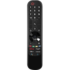 ALLIMITY AN-MR21GC Remote Control Replacement for LG OLED TV G1 C1 A1 QNED TV QNED99 QNED90 NanoCell TV NANO99 NANO90 NANO85 NANO80 NANO75 UHD TV UP80 UP75