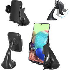 Automašīnas tālruņa turētājs priekšējā stikla stiprinājums Samsung Galaxy A42 A41 Note 20 Note 20 Ultra Note 10 Note 10 Lite S8 S9 Note 9 Note 8 S7 S7 Edge A20s A20e