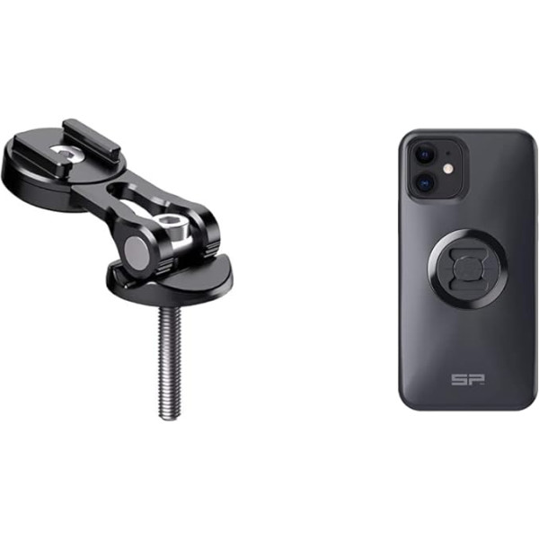 SP Connect 53340 Stem Mount Pro un 55133 tālruņa futrālis iPhone 12 Pro/12-6,1 collas